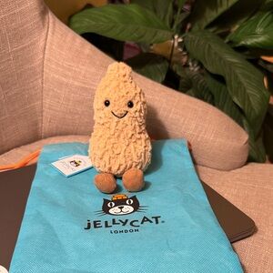 Jellycat Amuseables Peanut New with Tags NWT Plush Plushie Stuffed Animal